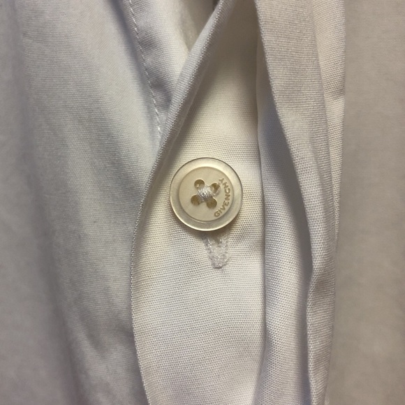 Givenchy Paris Zip Inlay Cotton Shirt - Picture 3 of 5